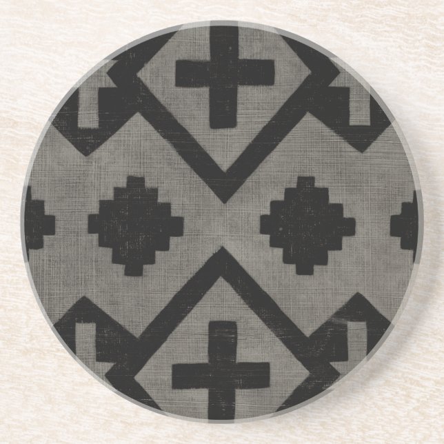 Dessous De Verre En Grès Voyage de minuit I (Devant)