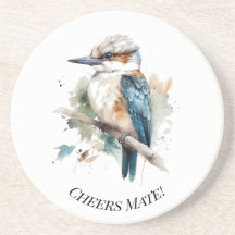 Vrai Kookaburra Bleu, personnalisé