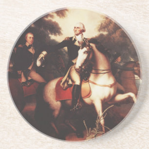 Dessous De Verre En Grès Washington Avant Yorktown par Rembrandt Peale
