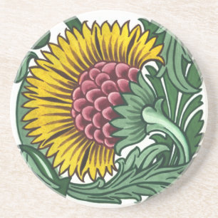 Dessous De Verre En Grès William de Morgan Tile