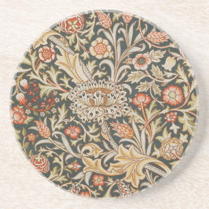 Dessous De Verre En Grès William Morris Trent Garden Flower Classic Botanic