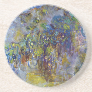 Dessous De Verre En Grès Wisteria (moitié droite) de Claude Monet
