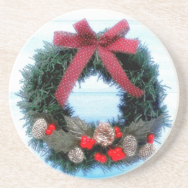 Dessous De Verre En Grès Wreath (Devant)
