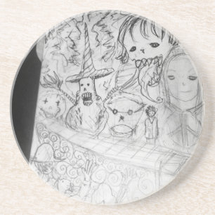 Dessous De Verre En Grès yaie monster manga aniga