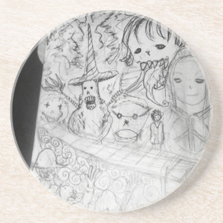 Dessous De Verre En Grès yaie monster manga aniga