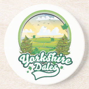 Dessous De Verre En Grès Yorkshire Dales logo Voyage
