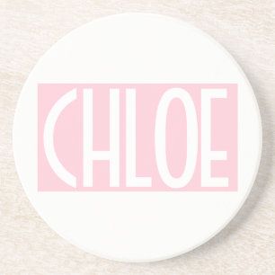 Dessous De Verre En Grès Your   Bold White Text on Light Pink