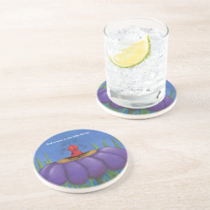 Dessous De Verre En Grès Zen Ladybug