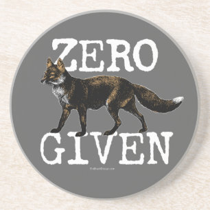 Dessous De Verre En Grès Zéro (Fox) donné
