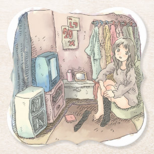 DESSOUS-DE-VERRE EN PAPIER
