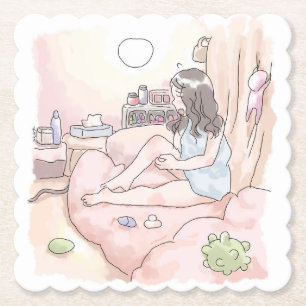 DESSOUS-DE-VERRE EN PAPIER 