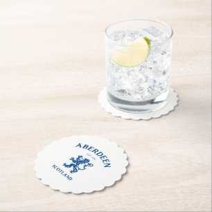 DESSOUS-DE-VERRE EN PAPIER ABERDEEN