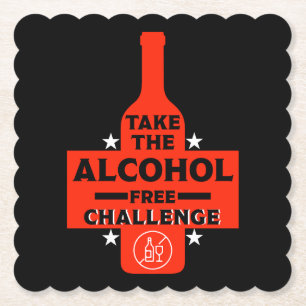 Dessous-de-verre En Papier Alcool Gratuit Et Sobre