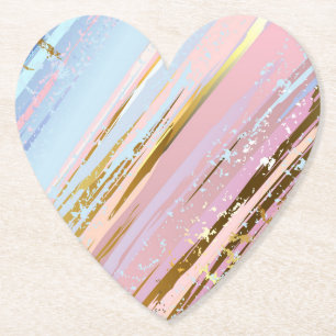 Dessous-de-verre En Papier Arrière - plan rose texturé