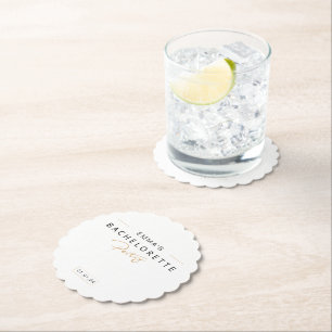 Dessous-de-verre En Papier Bachelorette Mini-servante