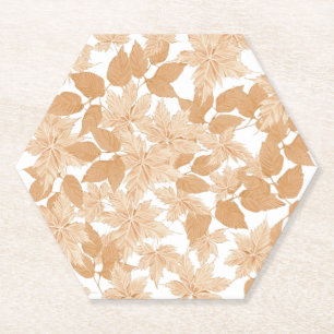 Dessous-de-verre En Papier Baisse du Dessous de verre papier d'automne