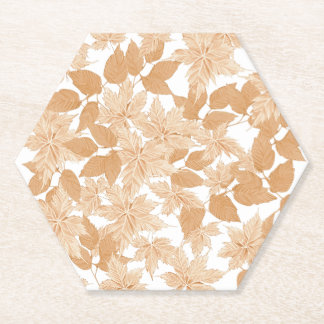 Dessous-de-verre En Papier Baisse du Dessous de verre papier d'automne