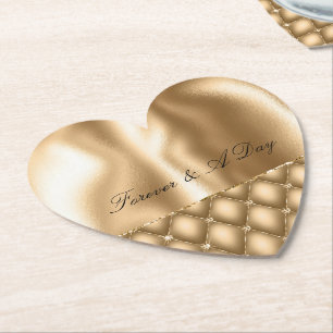 Dessous-de-verre En Papier Bijou Glitzy Glam Or