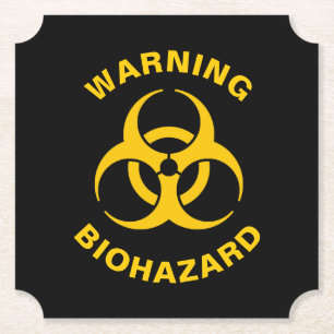 Dessous-de-verre En Papier Biohazard icon