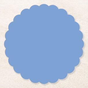 Dessous-de-verre En Papier Bleu cadet, Gris cadet, Pourpre froid,