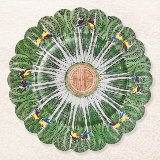 Dessous-de-verre En Papier Bok Choy Paper Coaster (Devant)