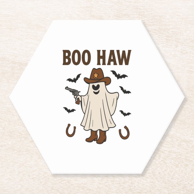 Dessous-de-verre En Papier Boo Haw (Devant)