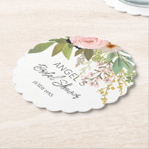 Bouquet floral de Jardin de Printemps pour Baby Sh