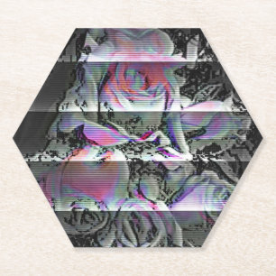 Dessous-de-verre En Papier Bouquet Techno  