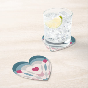 Dessous-de-verre En Papier Bouton