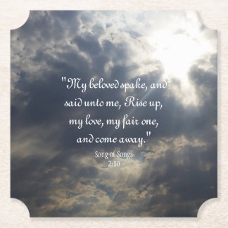 Dessous-de-verre En Papier Chanson de chansons 2:10 Dessous de verre en papie