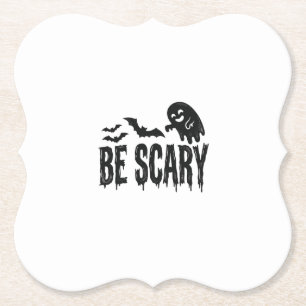 Dessous-de-verre En Papier Chemise Halloween Chauve-Souris Fantôme Vintage Ef