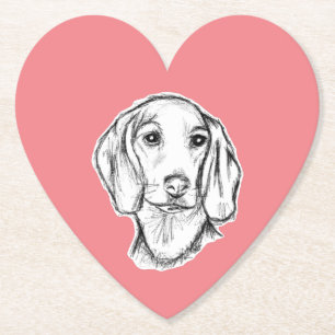 Dessous-de-verre En Papier Chien-chien dragon