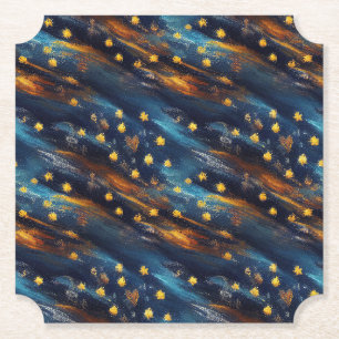 Dessous-de-verre En Papier Ciel des étoiles
