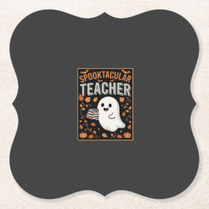 Dessous-de-verre En Papier Conception de fantôme Halloween pour enseignant Sp