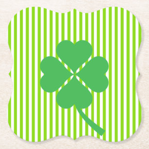 Dessous-de-verre En Papier Conception du jour de la St. Patrick