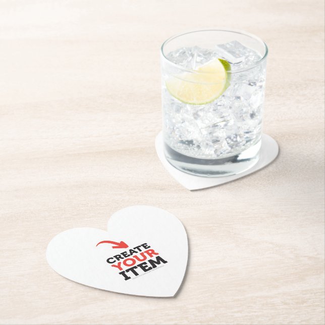 Dessous-de-verre En Papier CREATE-YOUR-OUR do-it-yourself Conception personna (En situation)