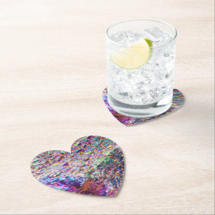 Dessous-de-verre En Papier Cristaux arc-en-ciel Aura