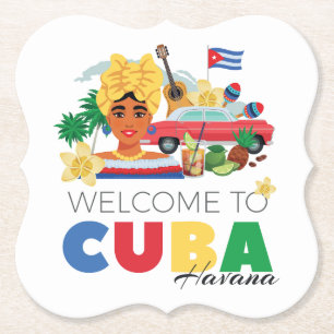 Dessous-de-verre En Papier Cuba