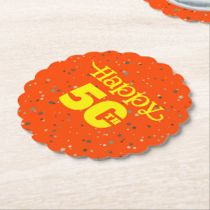 Dessous-de-verre En Papier CUTE 50e anniversaire