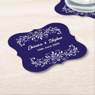 Dessous-de-verre En Papier Deep Blue