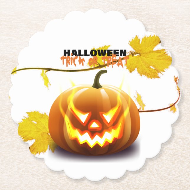 Dessous-de-verre En Papier demi (Devant)