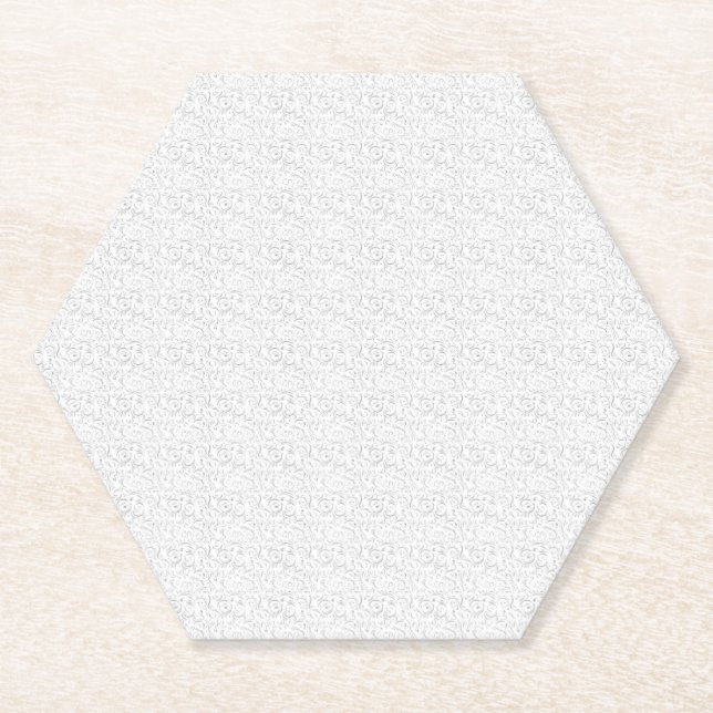 Dessous-de-verre En Papier Dessin au trait, Kangourou, Fantôme (Devant)