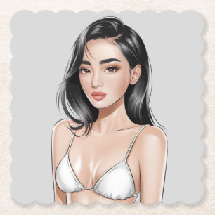 Dessous-de-verre En Papier Dessous de verre Beach Vibes