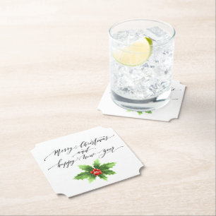 Dessous-de-verre En Papier Dessous de verre en papier de Noël