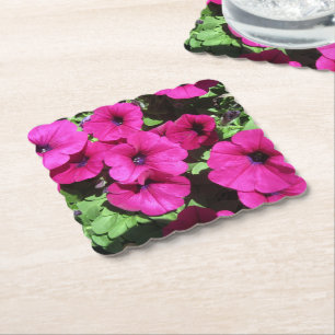 Dessous-de-verre En Papier Dessous de verre en papier Petunia