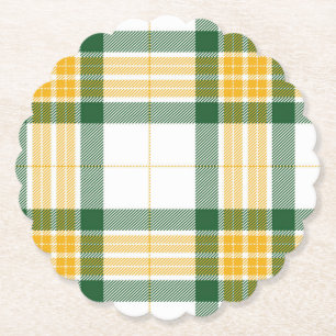 Dessous-de-verre En Papier Dessous de verre en papier Tartan
