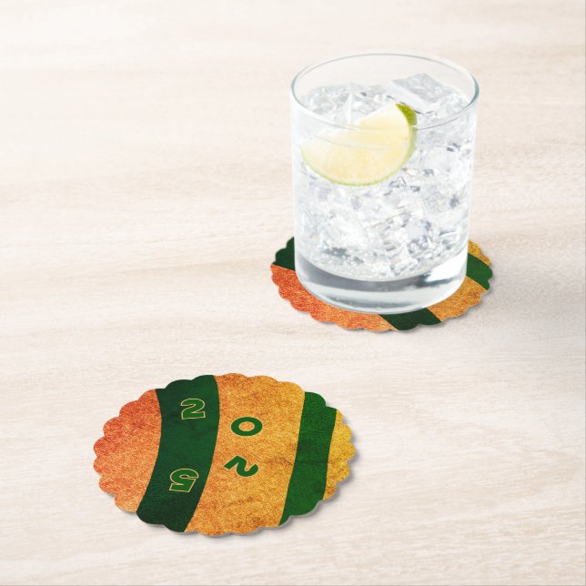 Dessous-de-verre En Papier Dessous de verre FESTIVATE en SUNSET (En situation)