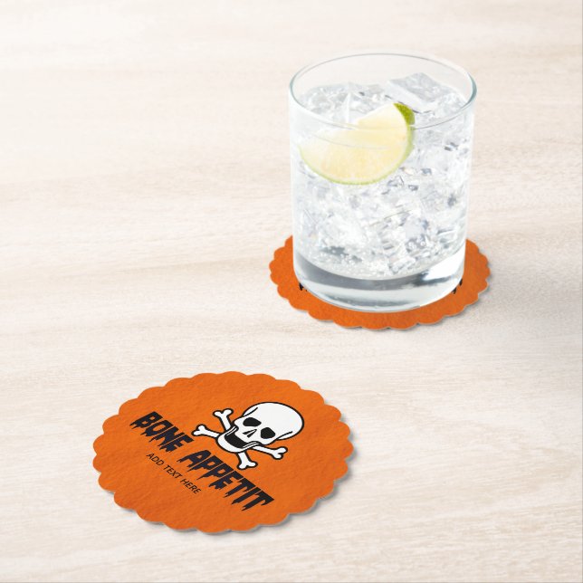 Dessous-de-verre En Papier Dessous de verre papier Bone Appetit (En situation)