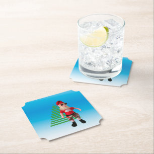 Dessous-de-verre En Papier Dessous de verre papier - Loisirs Père Noël