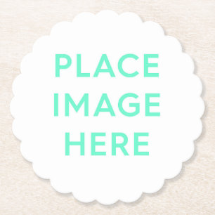 Dessous-de-verre En Papier Dessous de verre ronds à calcaire